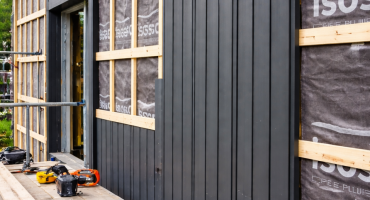 ITE - Isolation des murs sous bardage