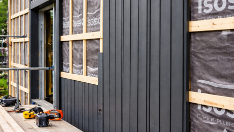 ITE - Isolation des murs sous bardage